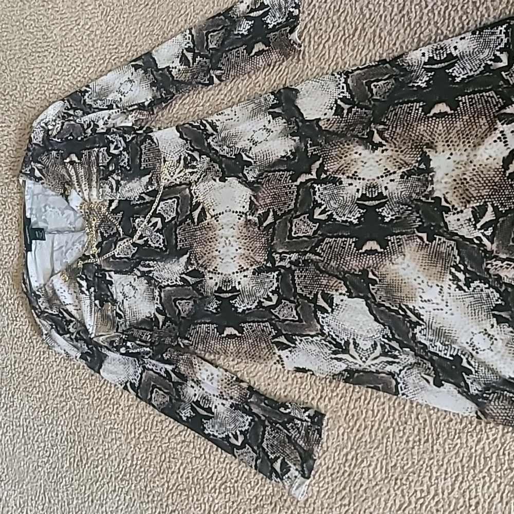 Leopard print dress